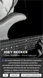 Mobile Screenshot of joey-becker.de